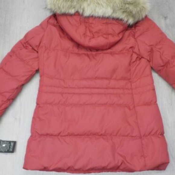 Lauren Ralph Lauren Women's Puffer Jacket Down Insulated Faux Fur Hood Coat S - Picture 3 of 12